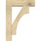 Ekena Millwork Westlake Block Rough Sawn Bracket w/ Offset Brace, Douglas Fir, 6"W x 20"D x 28"H BKT0604X20X28WTL05RDF - alternate 4